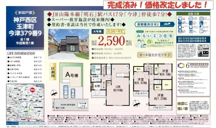 Brand New 3-Bedroom House in Tamatsucho imazu 0