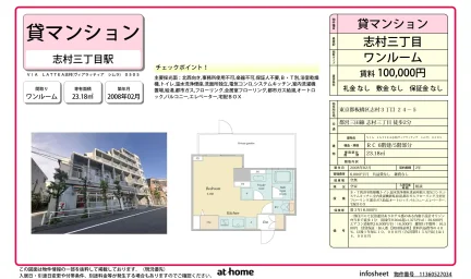 Studio Condo Near Station in Shimura 0