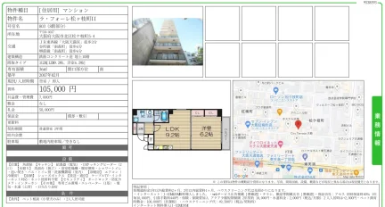 ラ・フォーレ松ヶ枝町II 803号 0