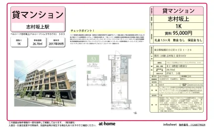 Modern Studio Condo in Nishidai(2-4-chome) 0