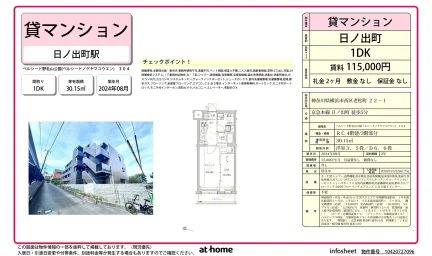 Brand New 1DK Condo Near Station in Oimatsucho 0