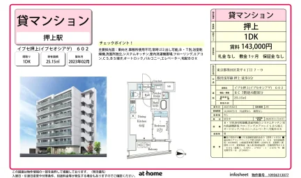 Modern 1DK Condo Near Station in Narihira 0