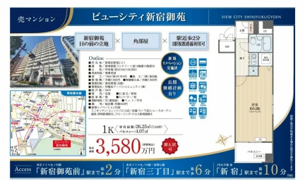 ビューシティ新宿御苑 0