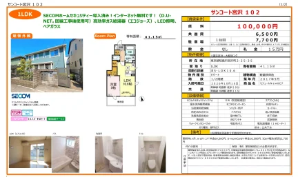 セジュール New ルピナ 102号 0