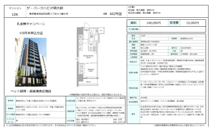 ザ・パークハビオ明大前 602号 0