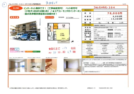 フォレストギオン304 304号 0