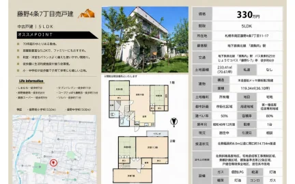 藤野4条7丁目売戸建 5LDK 0