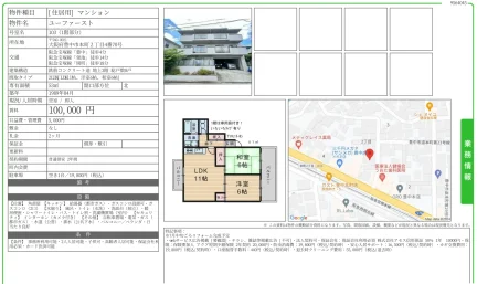 ユーファースト 103号 0