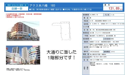 アクス本八幡 103号 0
