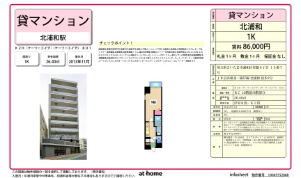 Studio Condo Near Station in Tokiwa 0