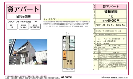 メゾン・ヴェルデ浦和美園 101号 0