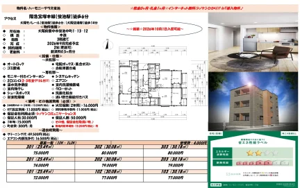 ハーモニーテラス蛍池 202号 0