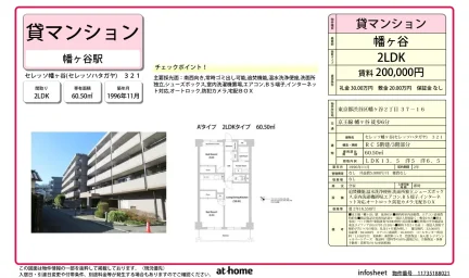2LDK Condo Near Station in Hatagaya 0