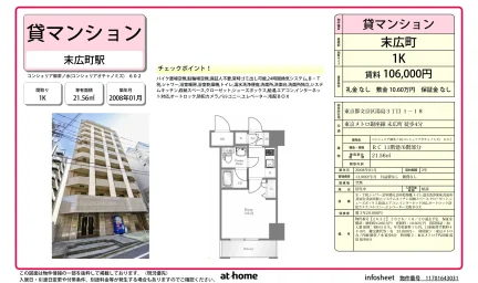 Studio Condo Near Station in Yushima 0