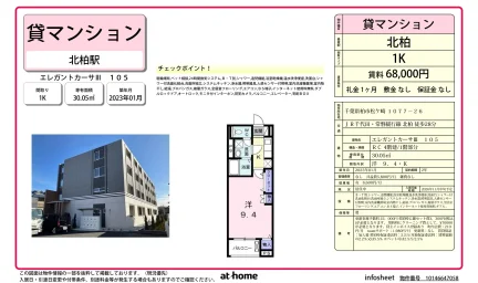 Modern Studio Condo in Shiinokidai 0
