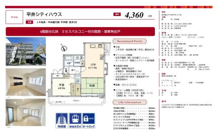 平井シティハウス 6号 0