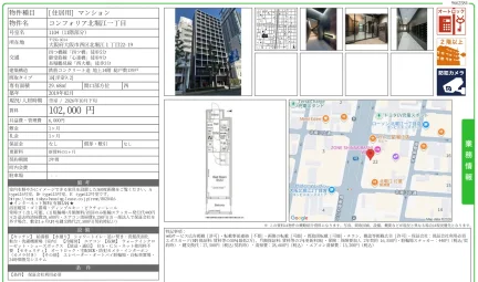 コンフォリア北堀江一丁目 1104 0