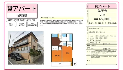 倉方ハイツ(クラカタハイツ) 102号 0
