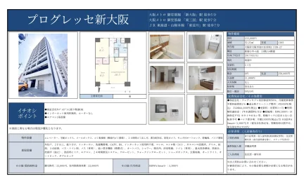 プログレッセ新大阪 1305号 0