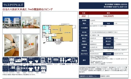 ウィスタリアヒルズ 202号 0