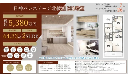 日神パレステージ北綾瀬211号室 211号 0