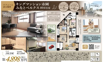 キングマンション市岡みなとベルクス　 0