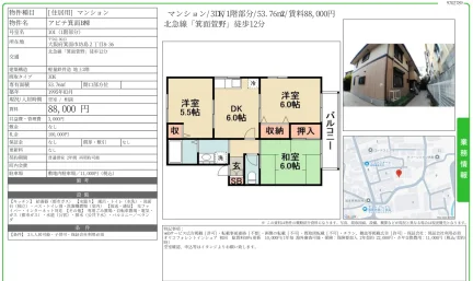 アビテ箕面B棟 101号 0