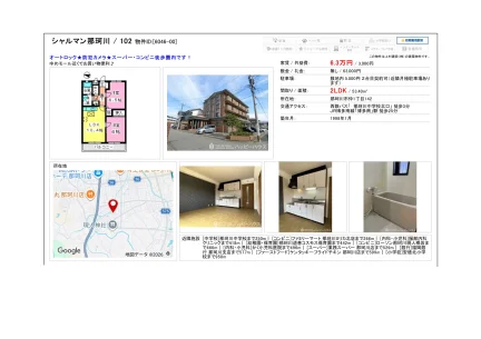 シャルマン那珂川 102号 0