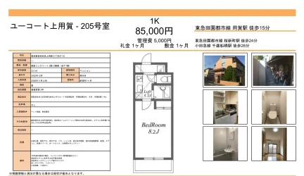 ユーコート上用賀 205号 0