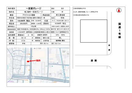 城ノ越町一括貸ガレージ 0