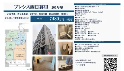 プレシス西日暮里 201号 0