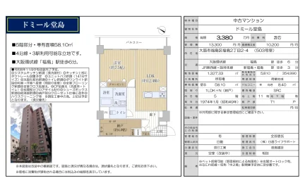 ドミール堂島 0