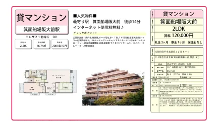 コムザ21 北緑丘 501号 0