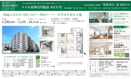 コスモ東神奈川駅前 402号 0