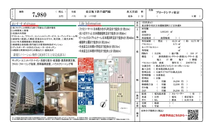 ブロードシティ東京 8階 0