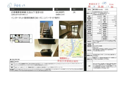 鶴見橋Grande 1101 1101号 0