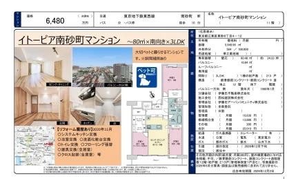 イトーピア南砂町マンション 213号 0