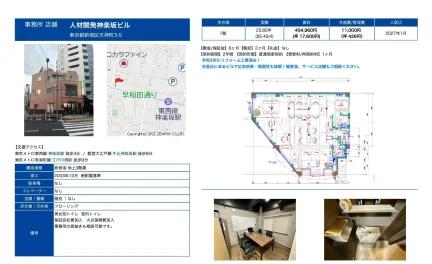 人材開発神楽坂ビル 1号 0