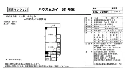 ハウスムカイ 501号室 501号 0