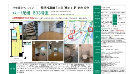 エスコート芝浦 803号室 0