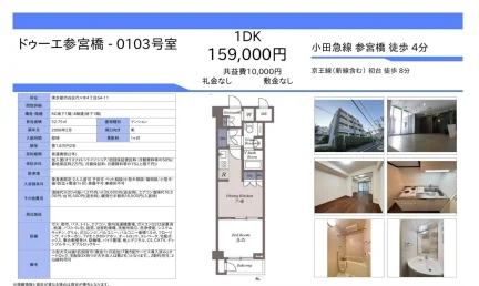 ドゥーエ参宮橋 0103号 0