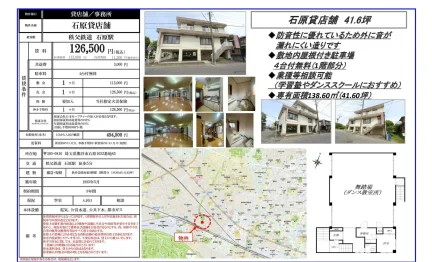 石原貸店舗 2階部分 0