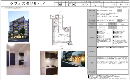 ラフィスタ品川ベイ 508号 0