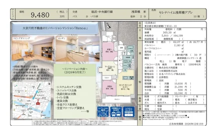 セレナハイム浅草橋アプレ 10階 0