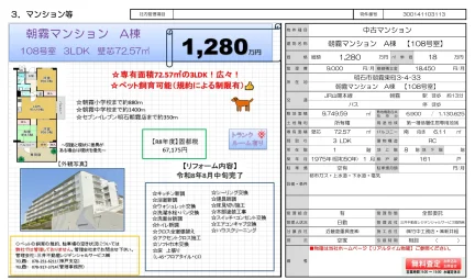 Vintage 3-Bedroom Condo in Asagirihigashimachi 0