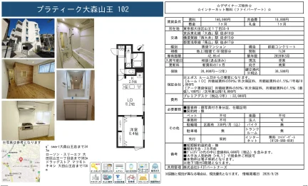 プラティーク大森山王 102号 0