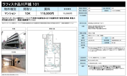 ラフィスタ品川戸越 101号 0