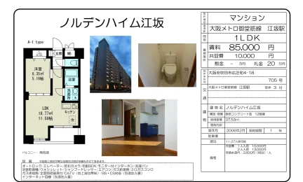 ノルデンハイム江坂 705号 0