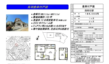 兵庫県明石市鳥羽１４２０－４ 貸家 0