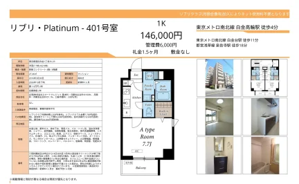 リブリ・Platinum 401号 0